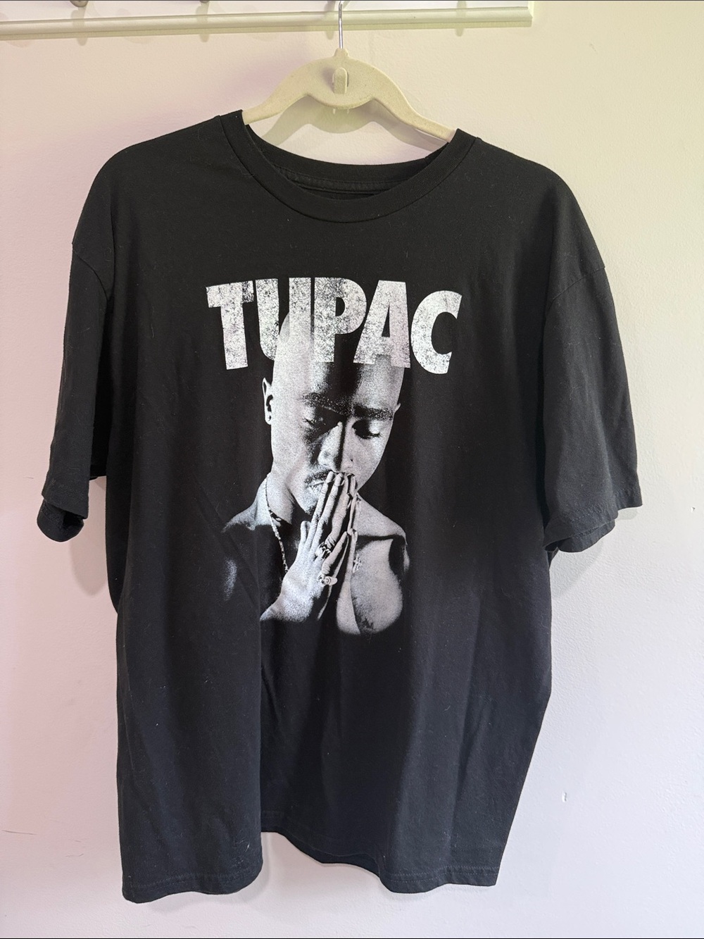 Black Tupac Graphic Tee - Men